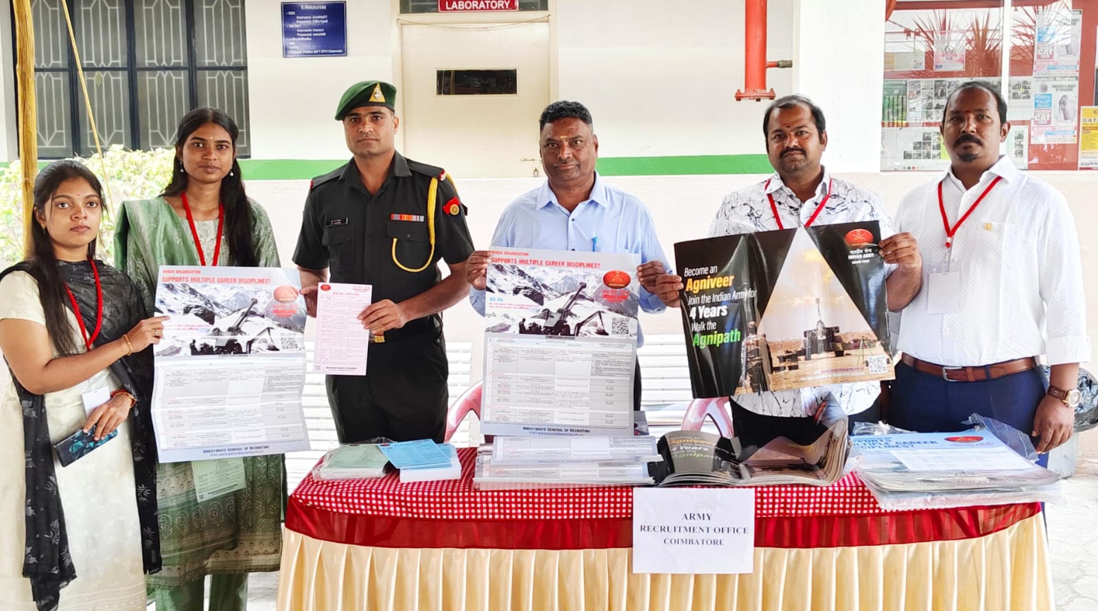 ராணுவ அக்னி வீர் பணியில் சேர ஆர்வம் காட்டும் இளைஞர்கள்..!