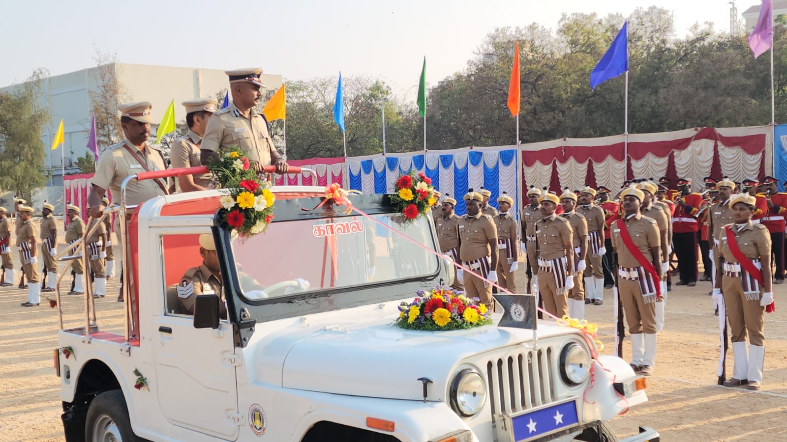 கோவையில் ஊர்க்காவல் படையின் பயிற்சி நிறைவு