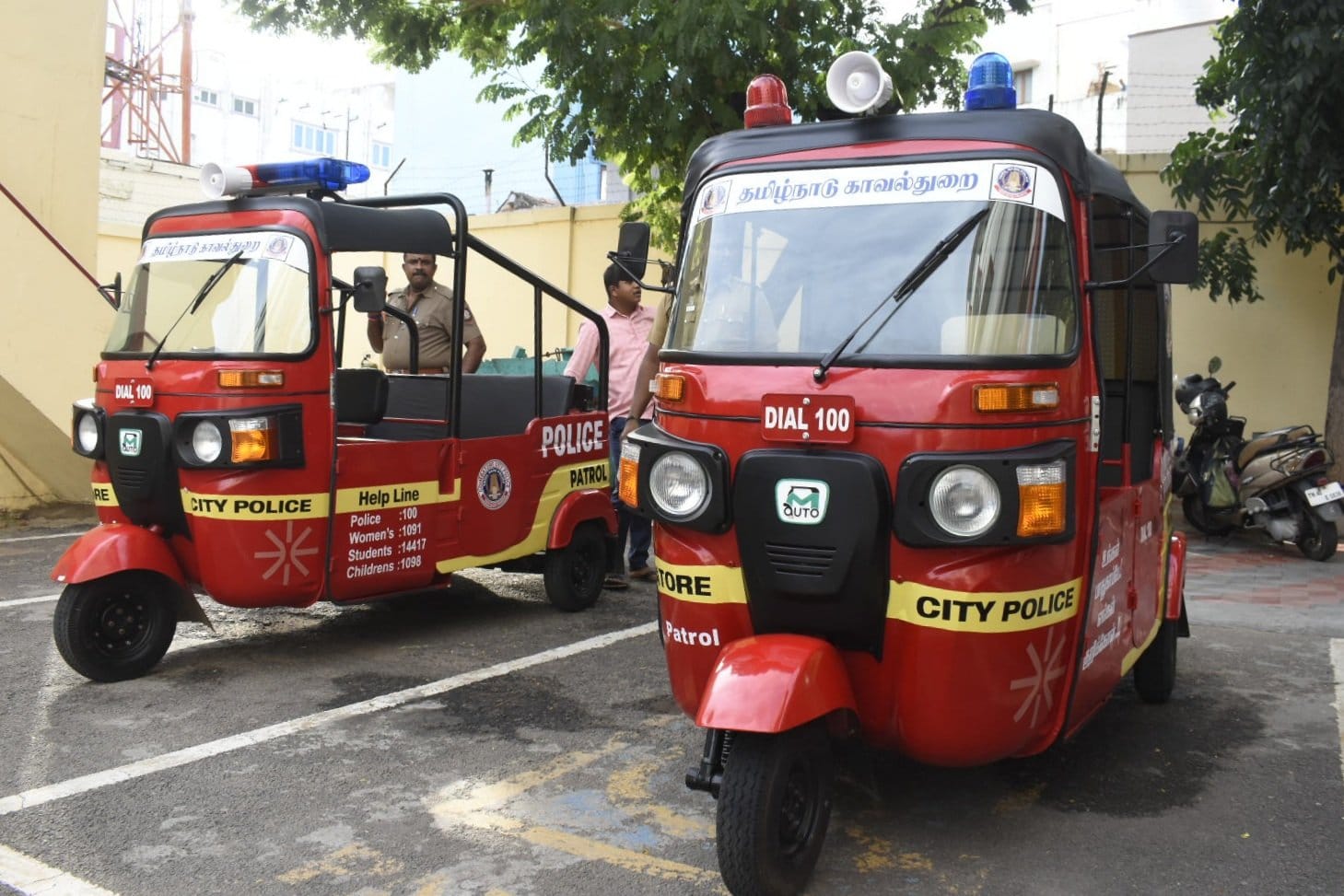 கோவை போலீசார் இனி ஆட்டோவில் ரோந்து போகப்போறாங்க..!