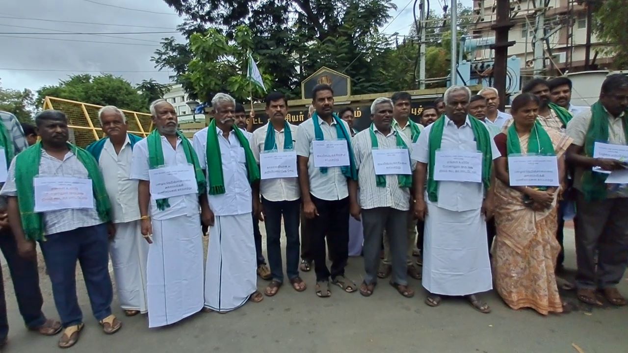 கோவை-சத்தி சாலை விரிவாக்கத்திற்கு விவசாயிகள் எதிர்ப்பு