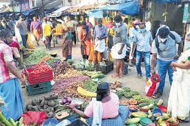 ஆர்.எஸ்.புரம் உழவர் சந்தையில் விவசாயிகளுக்கு  கடை ஒதுக்கீடு செய்ய புகார் மனு