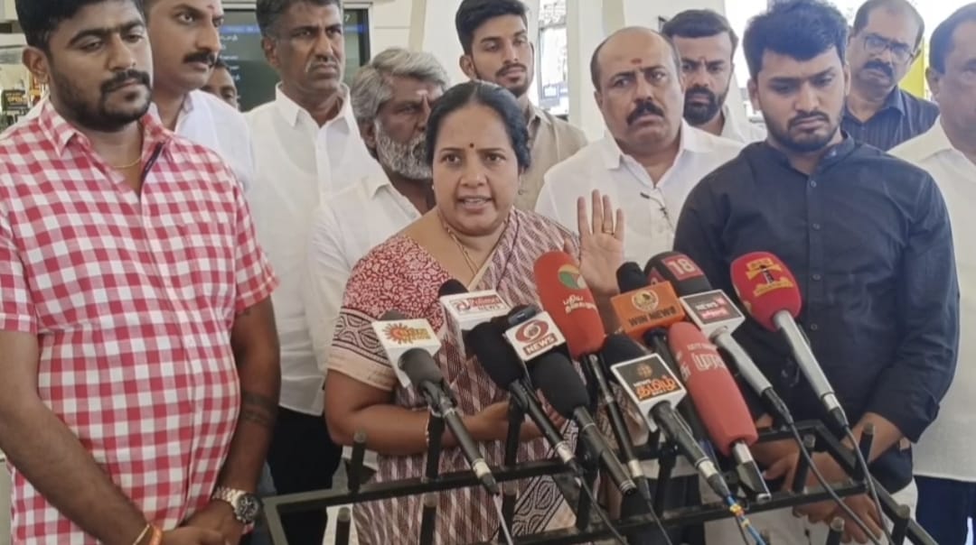 எல்லாம் முடிஞ்சு போச்சு- கூட்டணி குறித்தான கேள்விக்கு வானதி சீனிவாசன் பதில்...