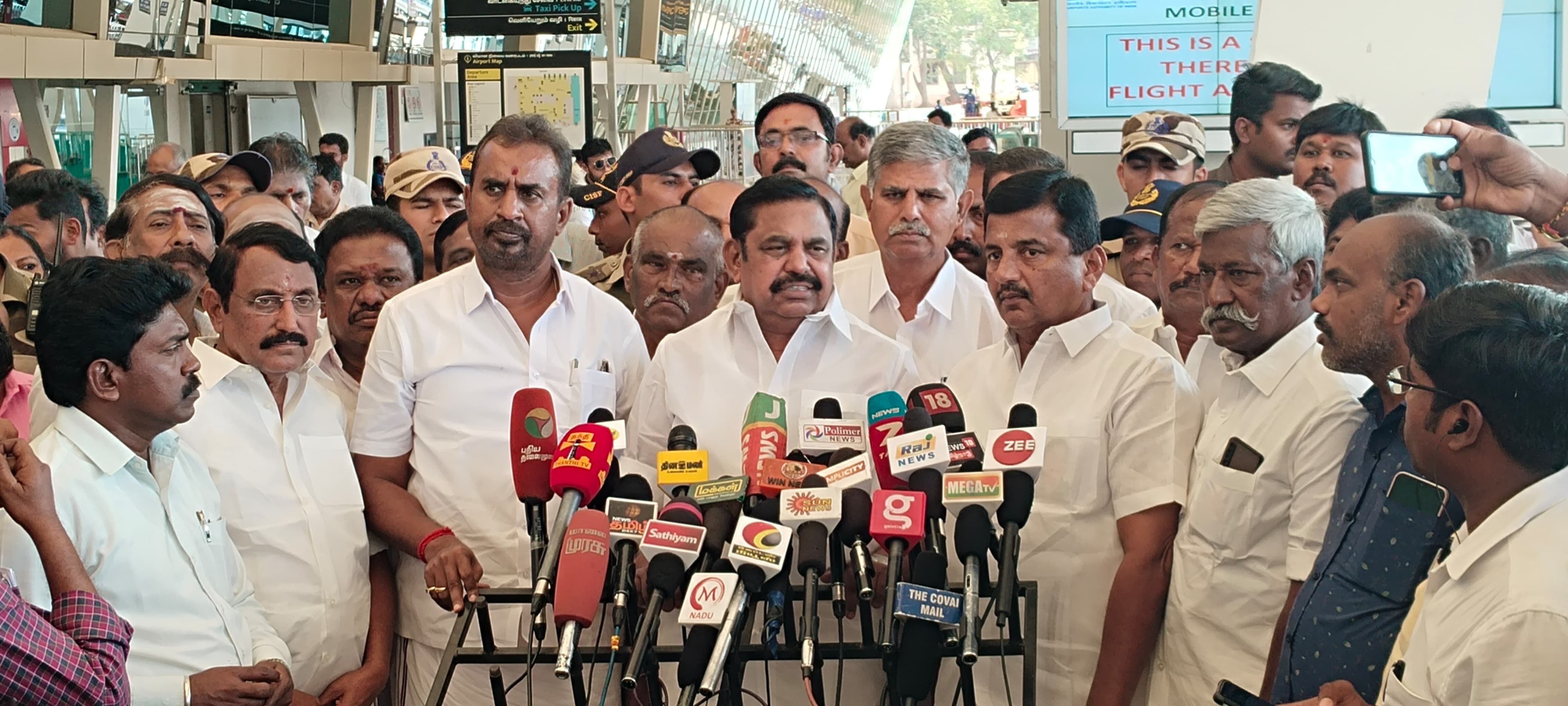 யாருக்கு யார் எதிர்கட்சி என்று மக்களே கூறுவார்கள்- எடப்பாடி பழனிச்சாமி...