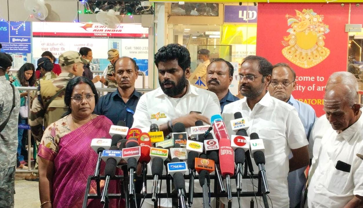 மூன்று வாரங்களுக்குள் அனைத்து டேப்புகளும் வெளியிடப்படும்- பாஜக அண்ணாமலை...