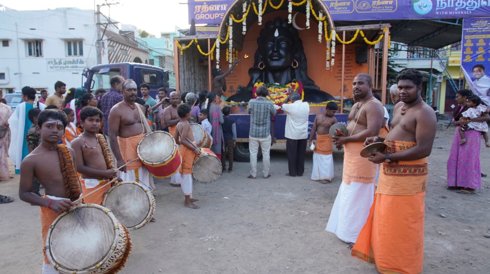 திருச்சி, தஞ்சாவூரில் ஆதியோகி ரத யாத்திரை... மஹா சிவராத்திரி விழா கொண்டாட்டம்!