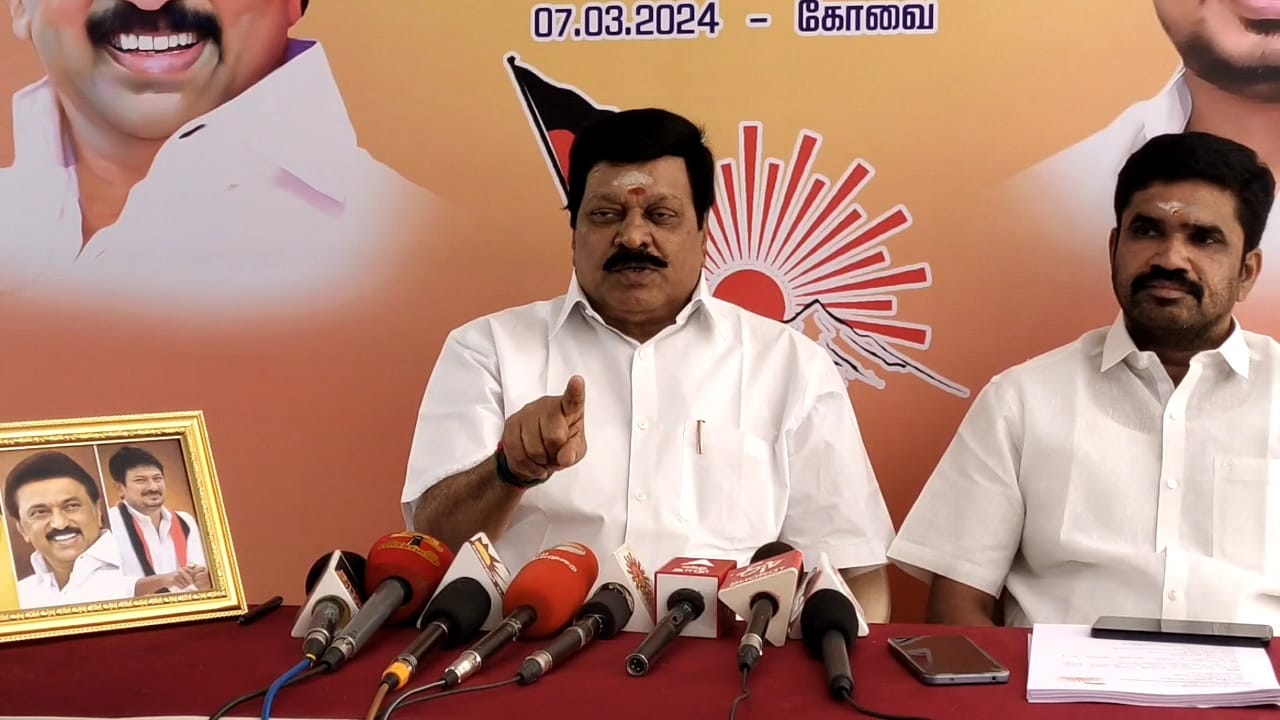 அதிமுகவினரின் மனைவிகளே திமுகவிற்கு தான் வாக்களிப்பார்கள்- கோவை செல்வராஜ் பேட்டி...