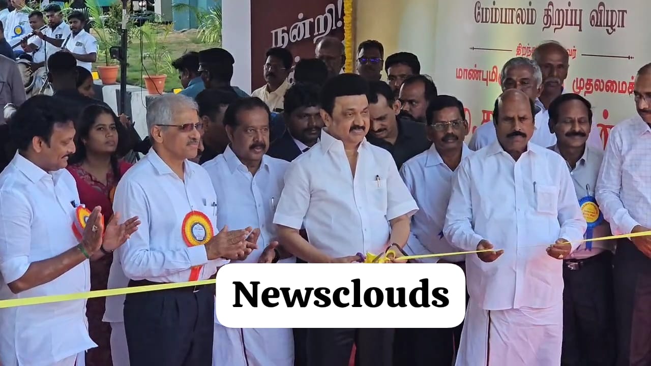 உக்கடம் மேம்பாலத்தை திறந்து வைத்த முதலமைச்சர் ஸ்டாலின்...