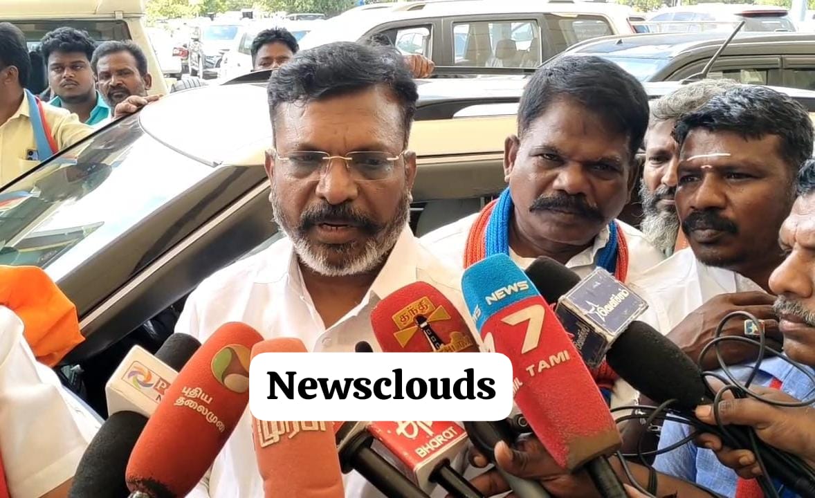 துணை முதல்வர் ஆலோசனை கூட்டம்- கோவையில் தனது கருத்தை தெரிவித்த தொல்.திருமாவளவன்...