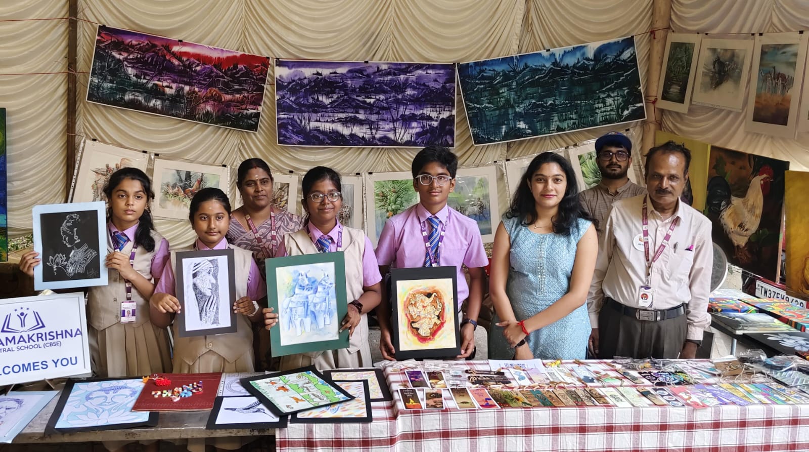 கோவை விழா Art Street- 200க்கும் மேற்பட்ட கலைஞர்களின் கலைப்படைப்புகள்...